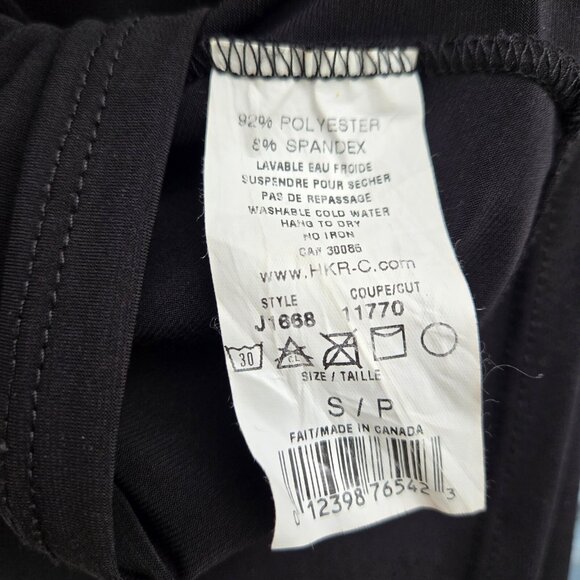 Y2K Black Tank Top Silver chunky chain straps Size S McBling Gothic Grunge - Picture 7 of 7